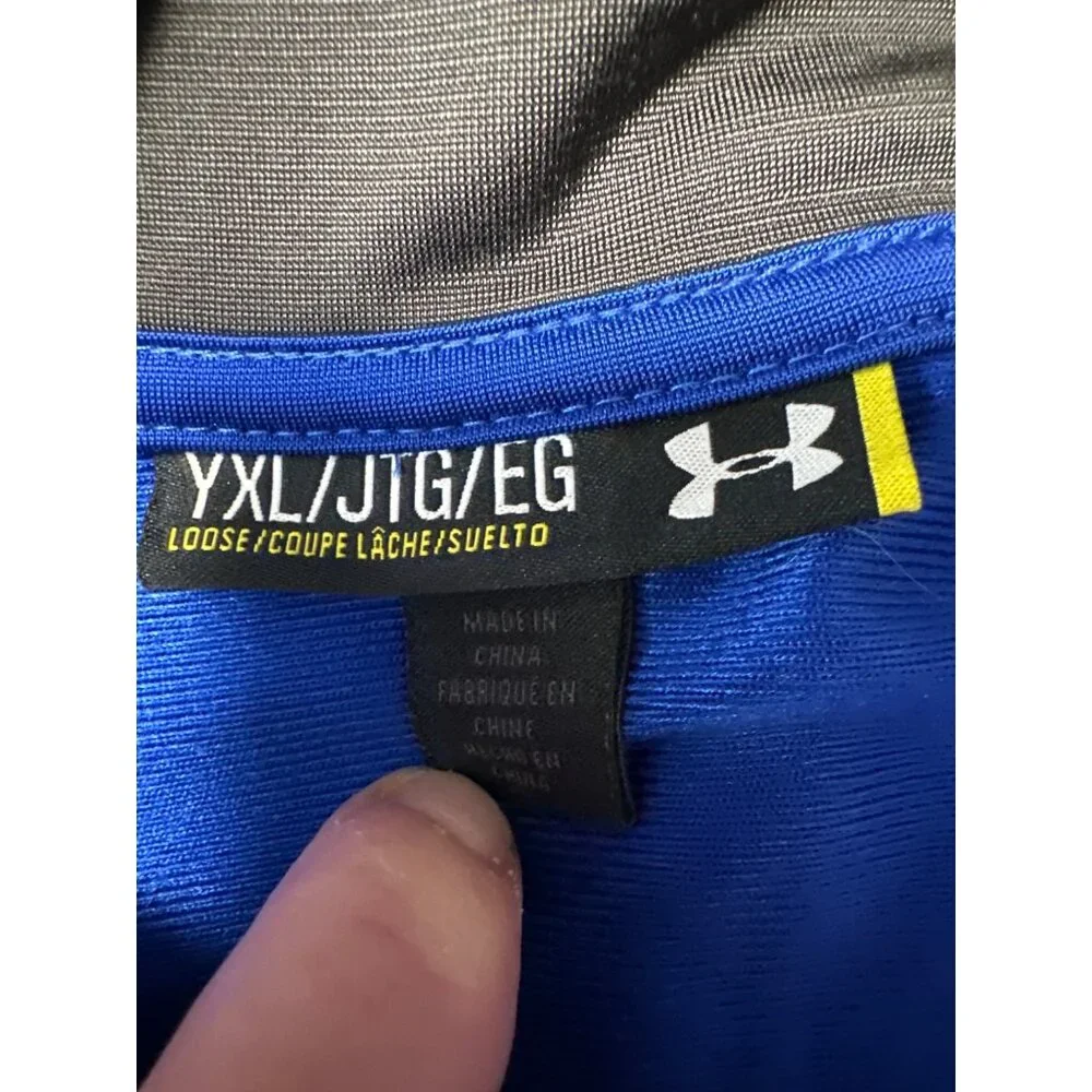 Under Armour Loose Fit Long Sleeve Full Zip Jacket Youth Size YXL